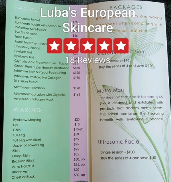 Luba's European Skincare